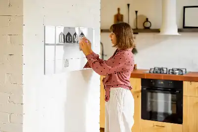Magnetisk skrivetavle hjemmetekstil