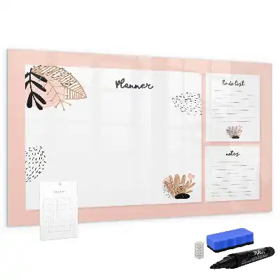 Magnetisk skrivetavle noter til planner