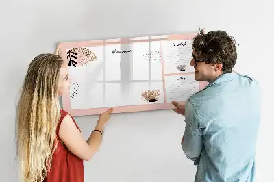 Magnetisk skrivetavle noter til planner