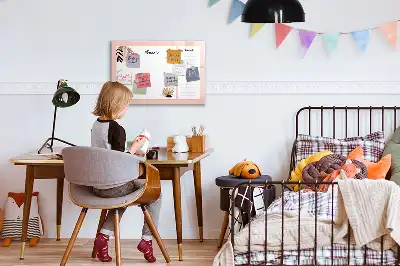 Magnetisk skrivetavle noter til planner