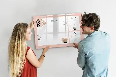 Magnetisk skrivetavle noter til planner