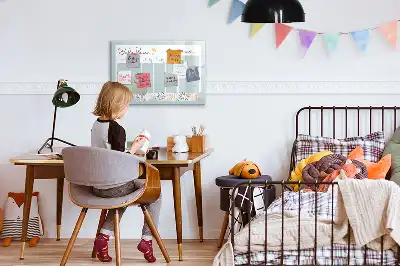 Magnetisk tegnetavle med ugeskema