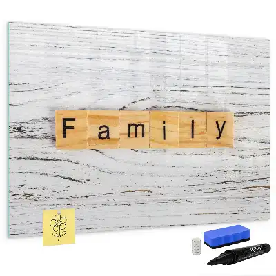 Magnetisk tegnetavle familieudgave