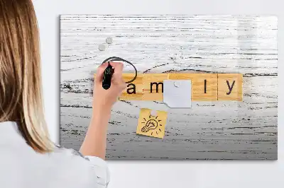 Magnetisk tegnetavle familieudgave