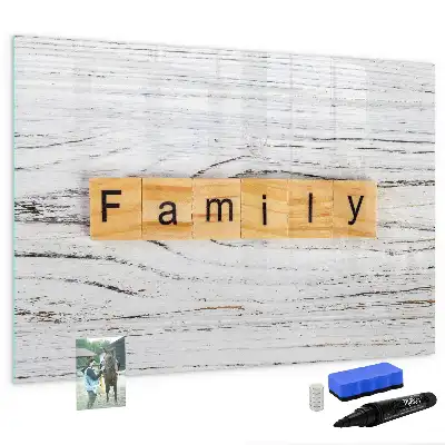 Magnetisk tegnetavle familieudgave