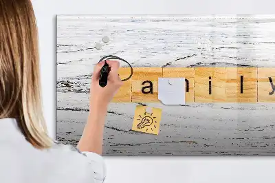 Magnetisk tegnetavle familieudgave