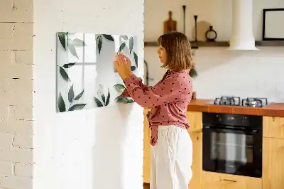 Magnetisk skrivetavle med bladramme