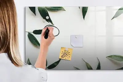 Magnetisk skrivetavle med bladramme