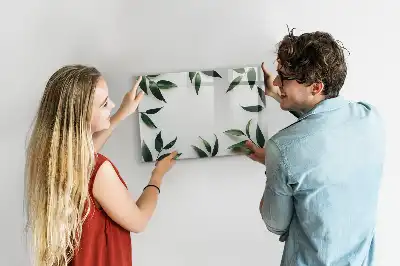 Magnetisk skrivetavle med bladramme