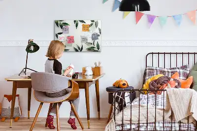 Magnetisk skrivetavle med bladramme