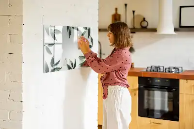 Magnetisk skrivetavle med bladramme