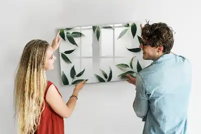 Magnetisk skrivetavle med bladramme