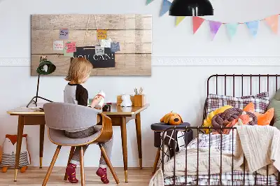 Magnetisk tegnetavle med teksten Du kan klare det