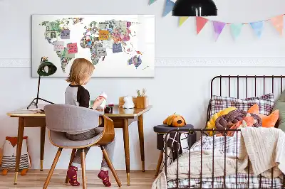 Magnetisk skrivetavle til sedler