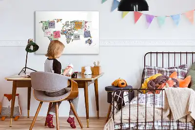 Magnetisk skrivetavle til sedler