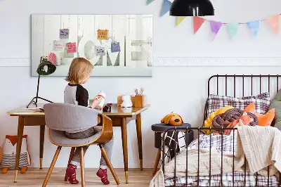 Magnetisk skrivetavle til hjemmet
