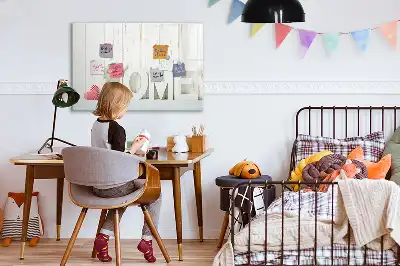 Magnetisk skrivetavle til hjemmet