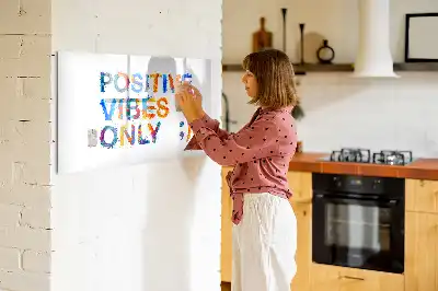 Magnetisk tegnetavle med positivt citat