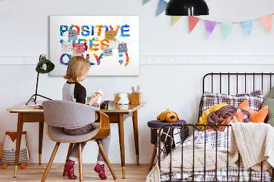 Magnetisk tegnetavle med positivt citat