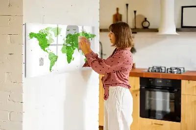 Magnetisk tegnetavle motiv af grønt græs