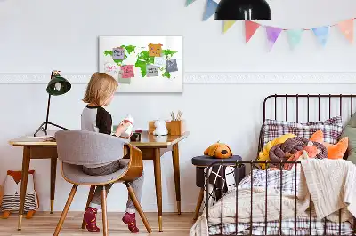 Magnetisk tegnetavle motiv af grønt græs
