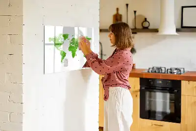Magnetisk tegnetavle motiv af grønt græs