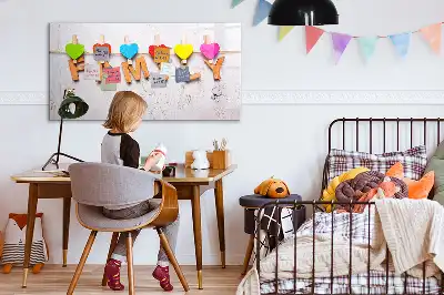 Magnetisk skrivetavle til familien
