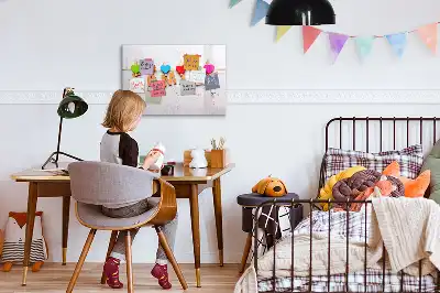Magnetisk skrivetavle til familien