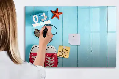 Magnetisk skrivetavle sommerens første dag