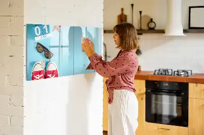 Magnetisk skrivetavle sommerens første dag