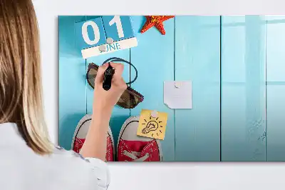 Magnetisk skrivetavle sommerens første dag