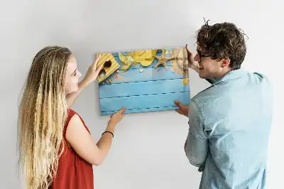 Magnetisk tegnetavle til strandbrug