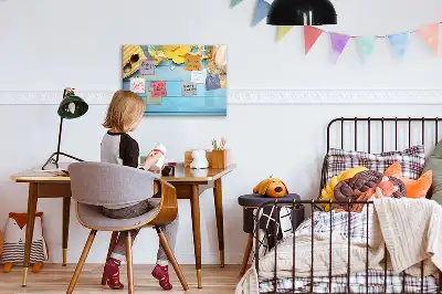 Magnetisk tegnetavle til strandbrug