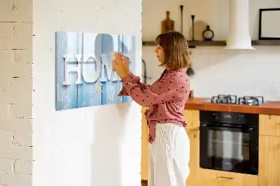 Magnetisk skrivetavle hjemmetekstil