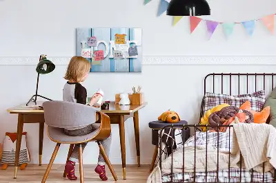 Magnetisk skrivetavle hjemmetekstil