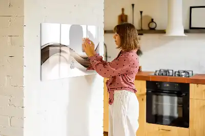 Tavle til at tegne magnetisk Linjeabstraktion