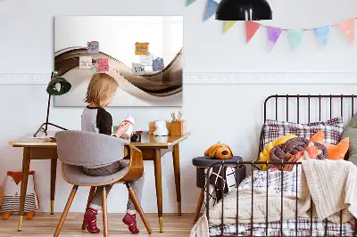 Tavle til at tegne magnetisk Linjeabstraktion