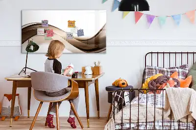 Tavle til at tegne magnetisk Linjeabstraktion
