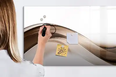 Tavle til at tegne magnetisk Linjeabstraktion
