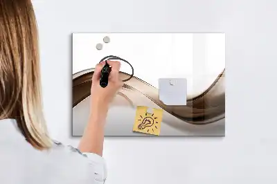 Tavle til at tegne magnetisk Linjeabstraktion