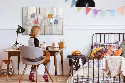 Magnetisk skrivetavle med motiv af kærlighedstekst