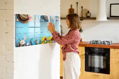 Magnetisk tegnetavle til leg og kreativitet