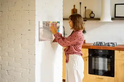 Magnetisk skrivetavle til sommertilbehør