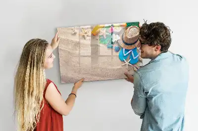 Magnetisk skrivetavle til sommertilbehør