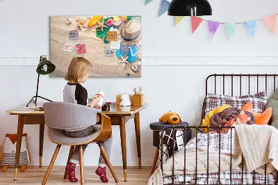 Magnetisk skrivetavle til sommertilbehør