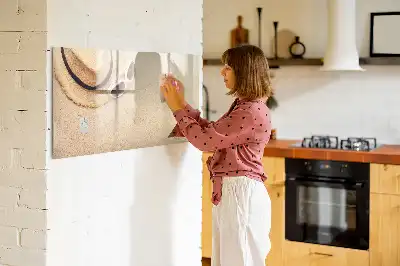 Magnetisk skrivetavle som sommertilbehør