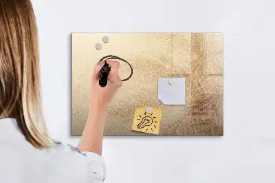 Magnetisk tegnetavle med motiv af abstrakte blade