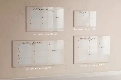 Magnetisk tegnetavle charmerende ugeplanlægger