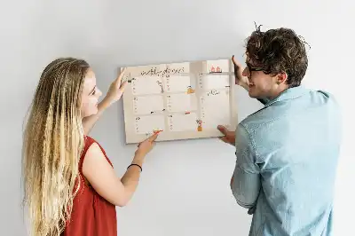 Ugeplanner magnetisk skrivetavle