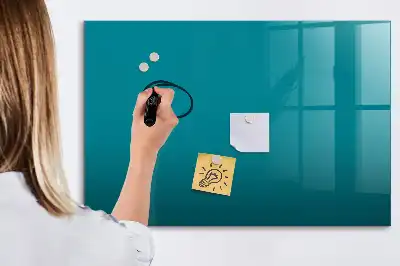 Magnetisk skrivetavle i mørkeblå